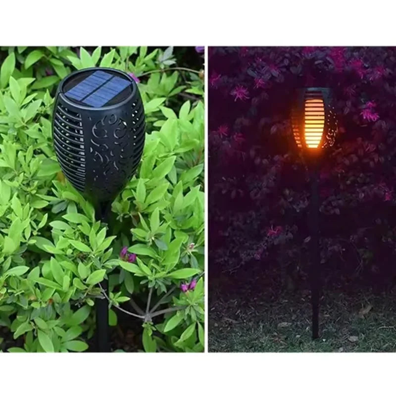 solarna baštenska baklja — detalj 1