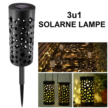 solarna baštenska lampa 3u1 — detalj 4