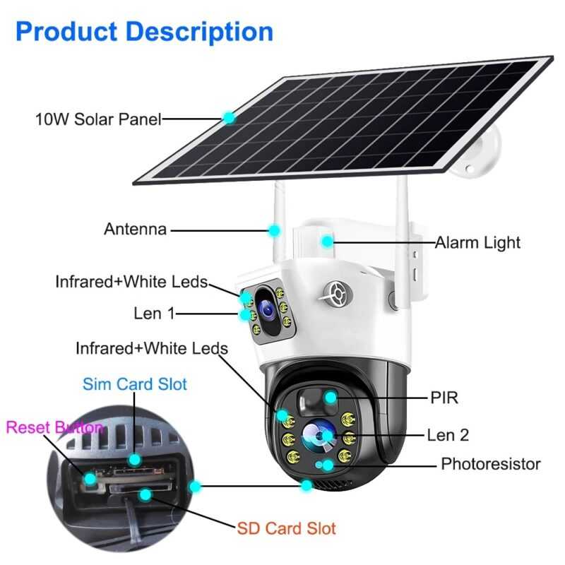 solarna kamera sa dva sočiva — detalj 6