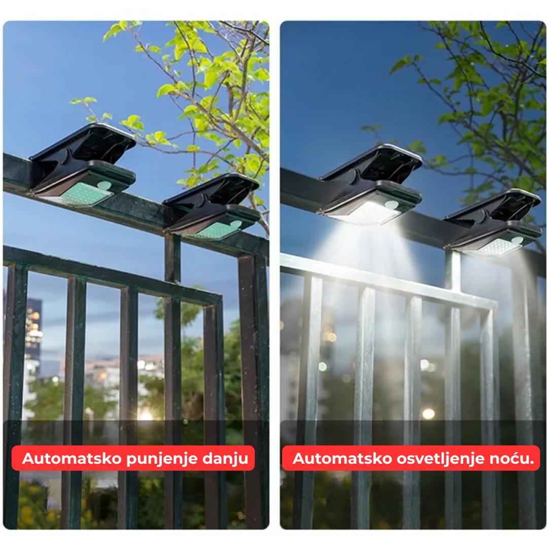 cliplight — punjenje solarnim panelom