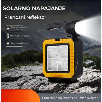 solarna lampa sa setom alata — USB izlaz za telefon