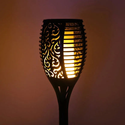 solarna led baklja sa efektom — detalj 2