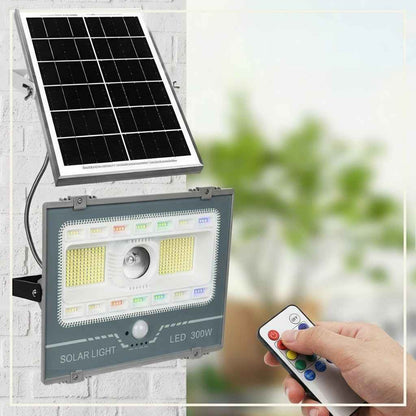 solarna LED lampa 300W sa daljinskim upravljačem — pregled