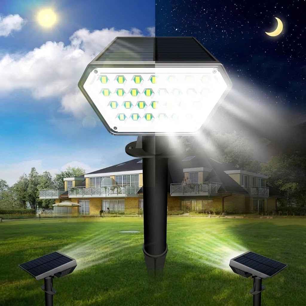 solarna LED lampa Lotus — detalj 3