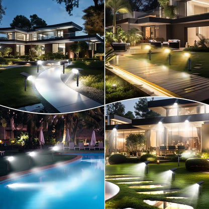 solarna LED lampa Lotus — detalj 6