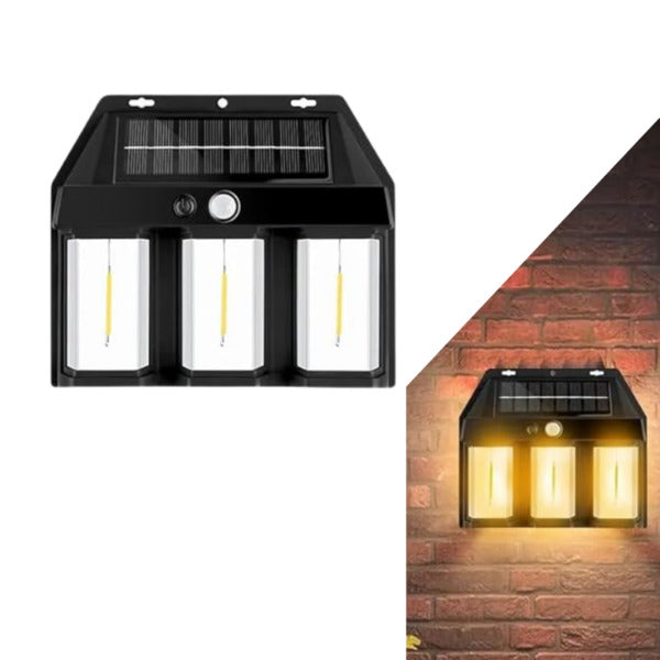 solarna LED lampa sa senzorom pokreta BK-618-3 — detalj 2