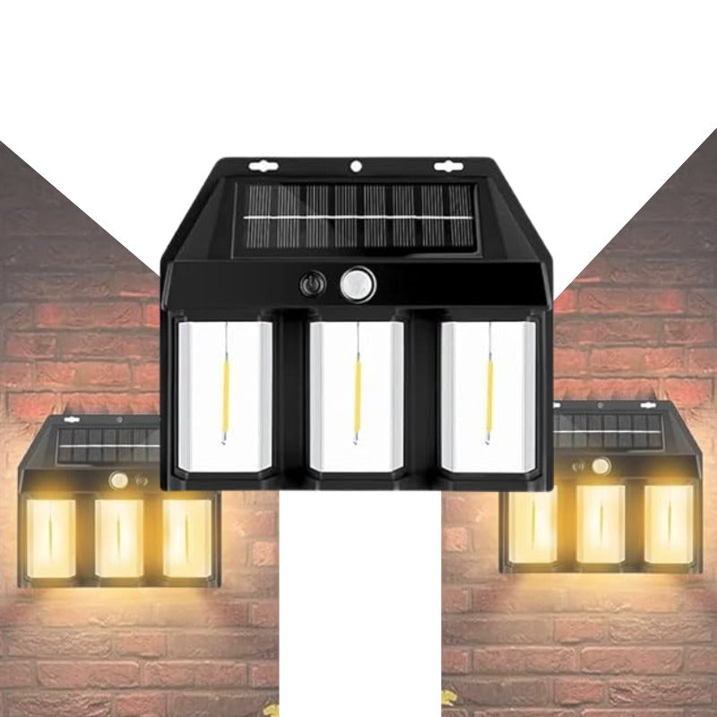 solarna LED lampa sa senzorom pokreta BK-618-3 — detalj 4