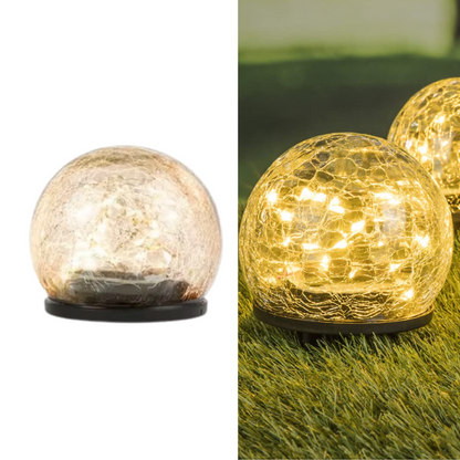 solarna led lopta dekorativna — pregled