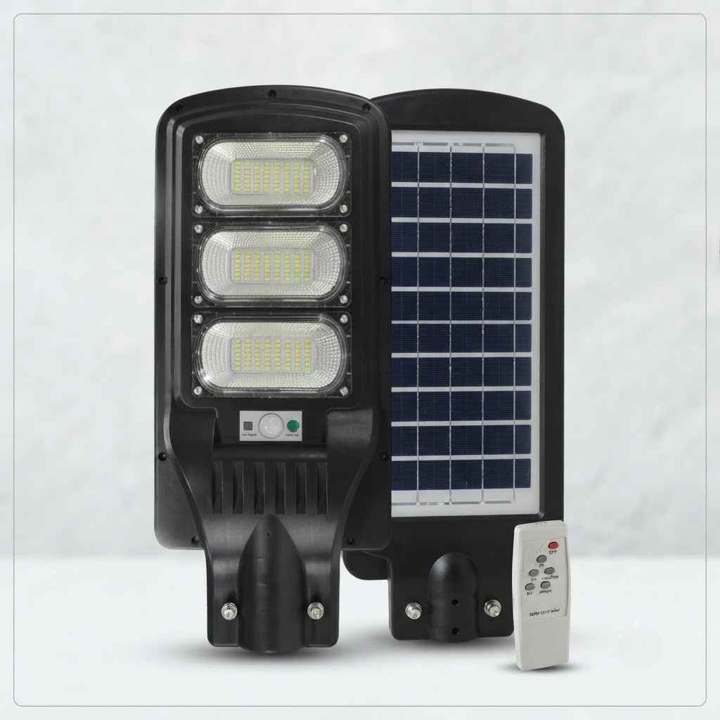 solarna ulična lampa W555A-3 — pregled