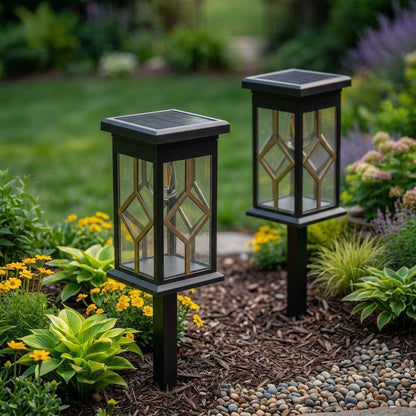 solarne baštenske lampe fenjer — detalj 3