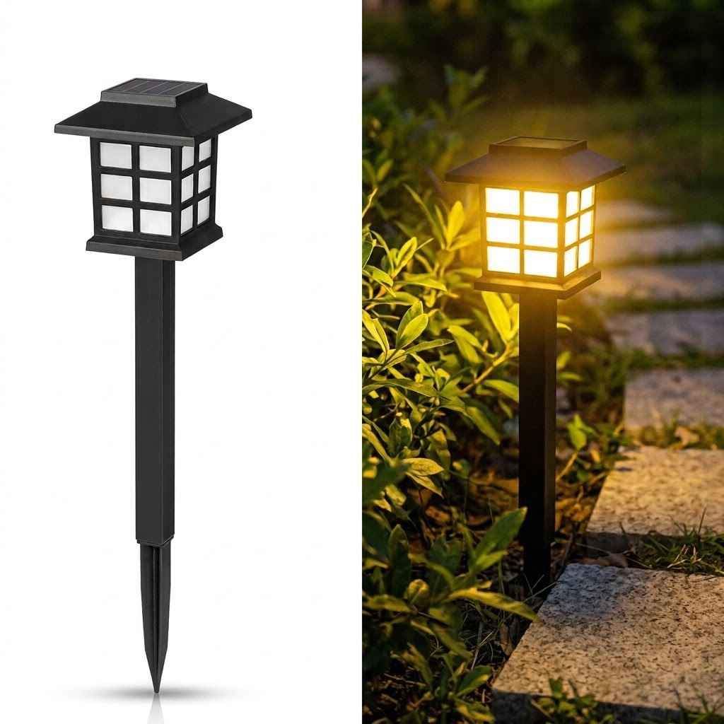 solarne baštenske lampe SB34 — pregled