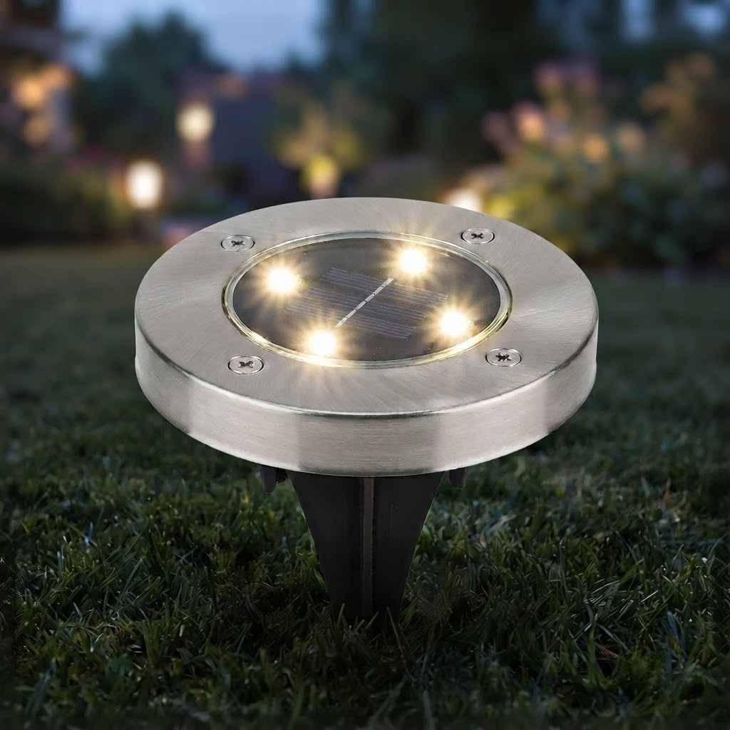 solarne disk lampe za dvorište — pregled