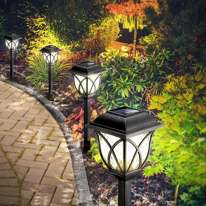 solarne lampe za dvorište 6 kom — detalj 1