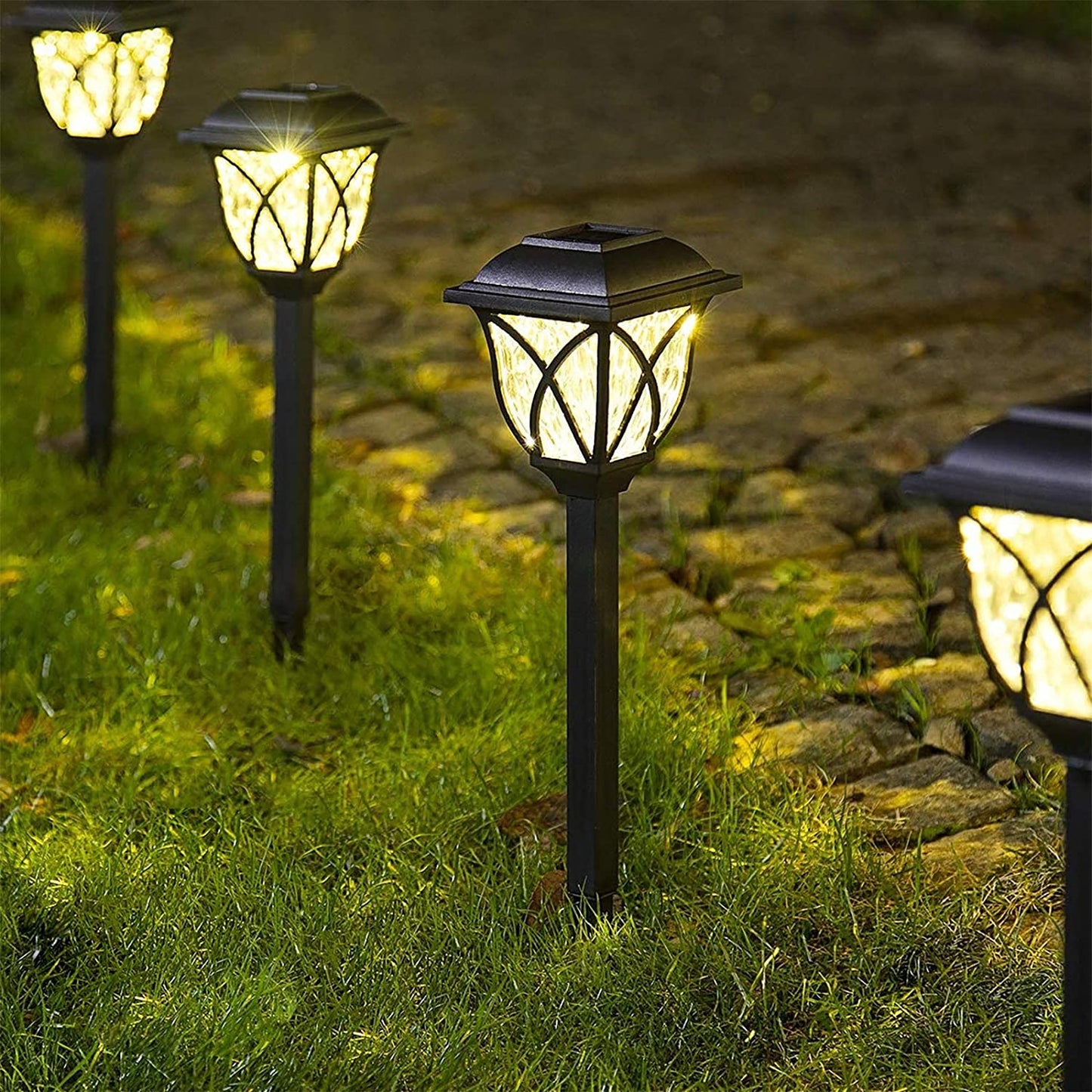 solarne lampe za dvorište 6 kom — detalj 3