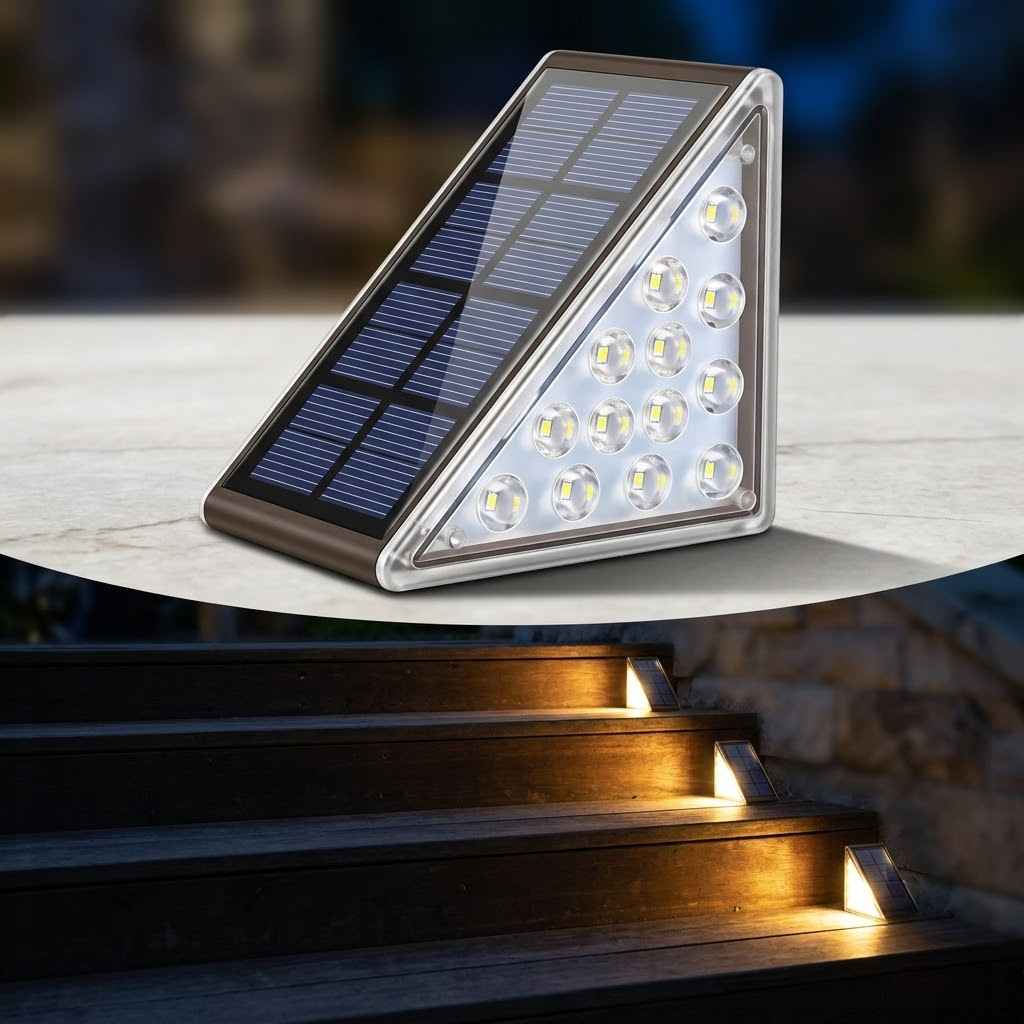solarne lampe za stepenice — pregled