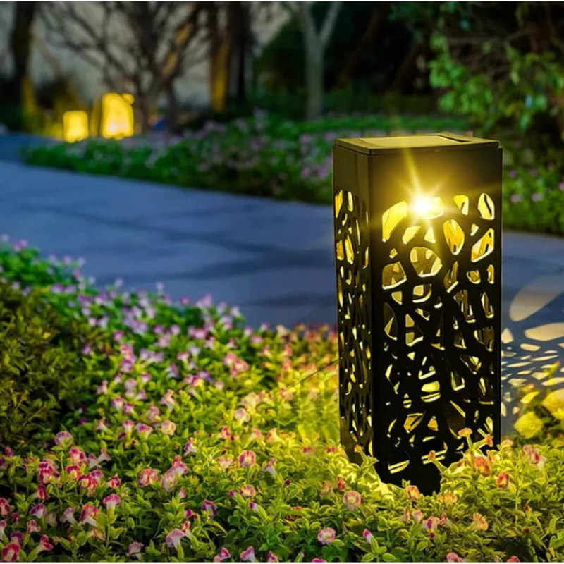 solarne led bastenske lampe lux — detalj 1