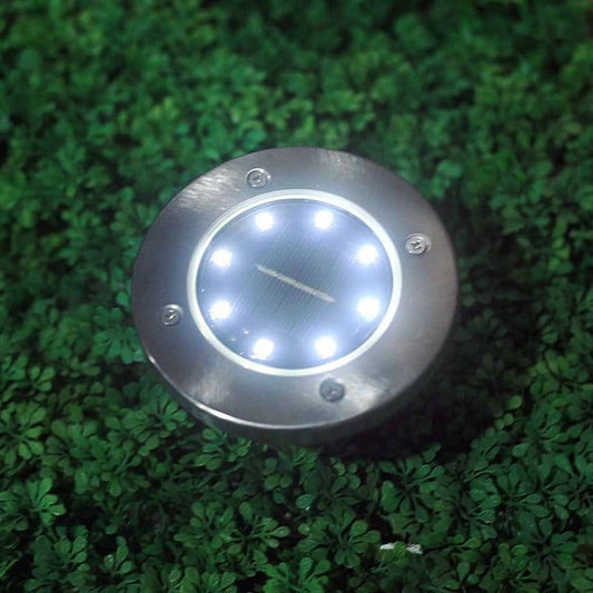 solarne led lampe za baštu set od 4 komada — pregled