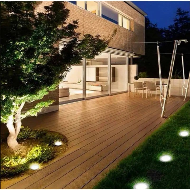 solarne led lampe za dvorište sa 8 dioda — pregled