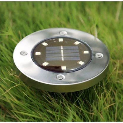 solarne led lampe za dvorište sa 8 dioda — detalj 1