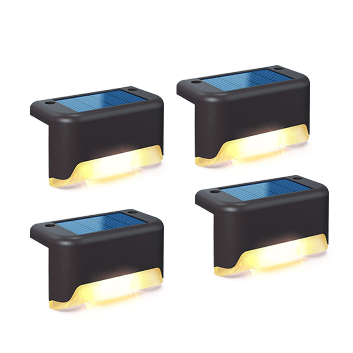 solarne LED lampe za ogradu 4 kom — detalj 2