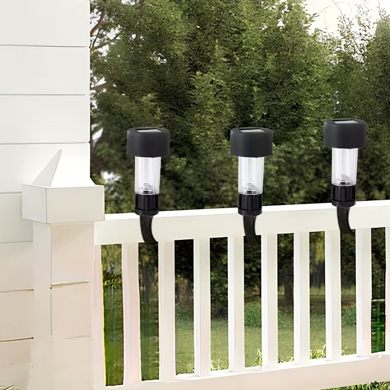 solarne LED lampe za ogradu set od 8 — detalj 6