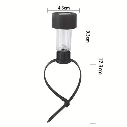 solarne LED lampe za ogradu set od 8 — detalj 7