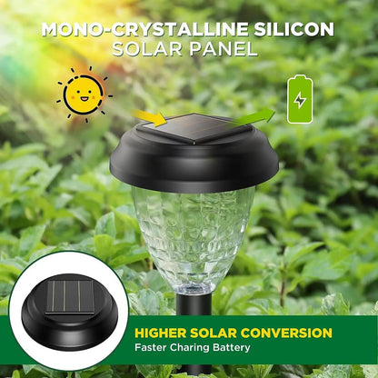 solarne led rgb lampe set — detalj 1