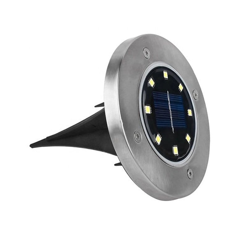 solarne lampe za dvorište 4 komada inox — detalj 6