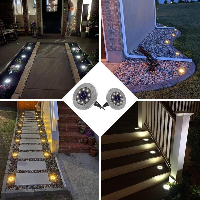 solarne ubodne lampe za baštu 4 komada — detalj 5