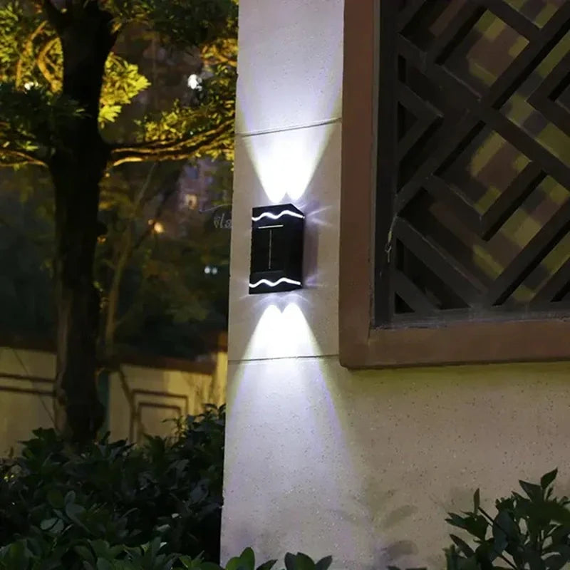 solarne zidne lampe za dvorište 4 komada — detalj 4