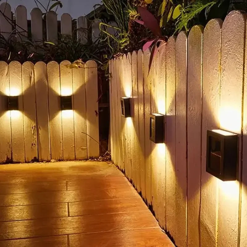solarne zidne lampe za dvorište 4 komada — detalj 6