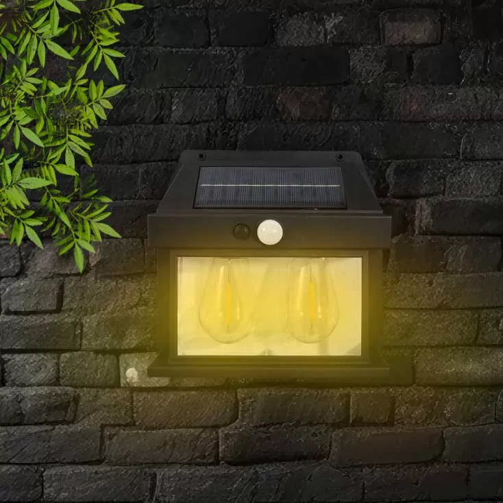 solarni fenjer sa dve sijalice