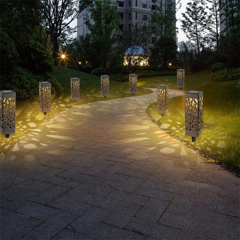 solarni fenjer za baštu — detalj 9
