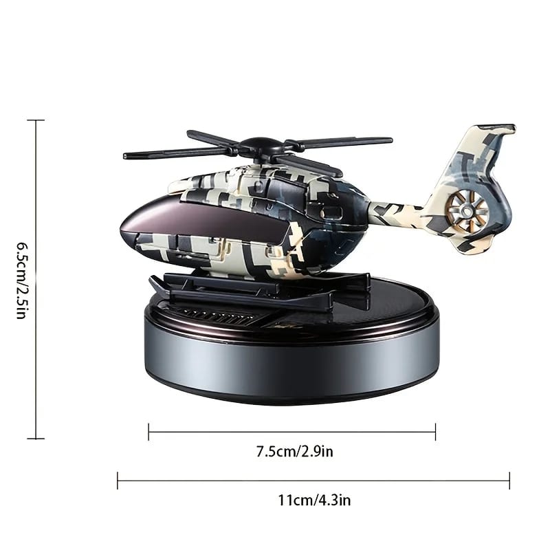 solarni osveživač vazduha za auto helikopter — detalj 5