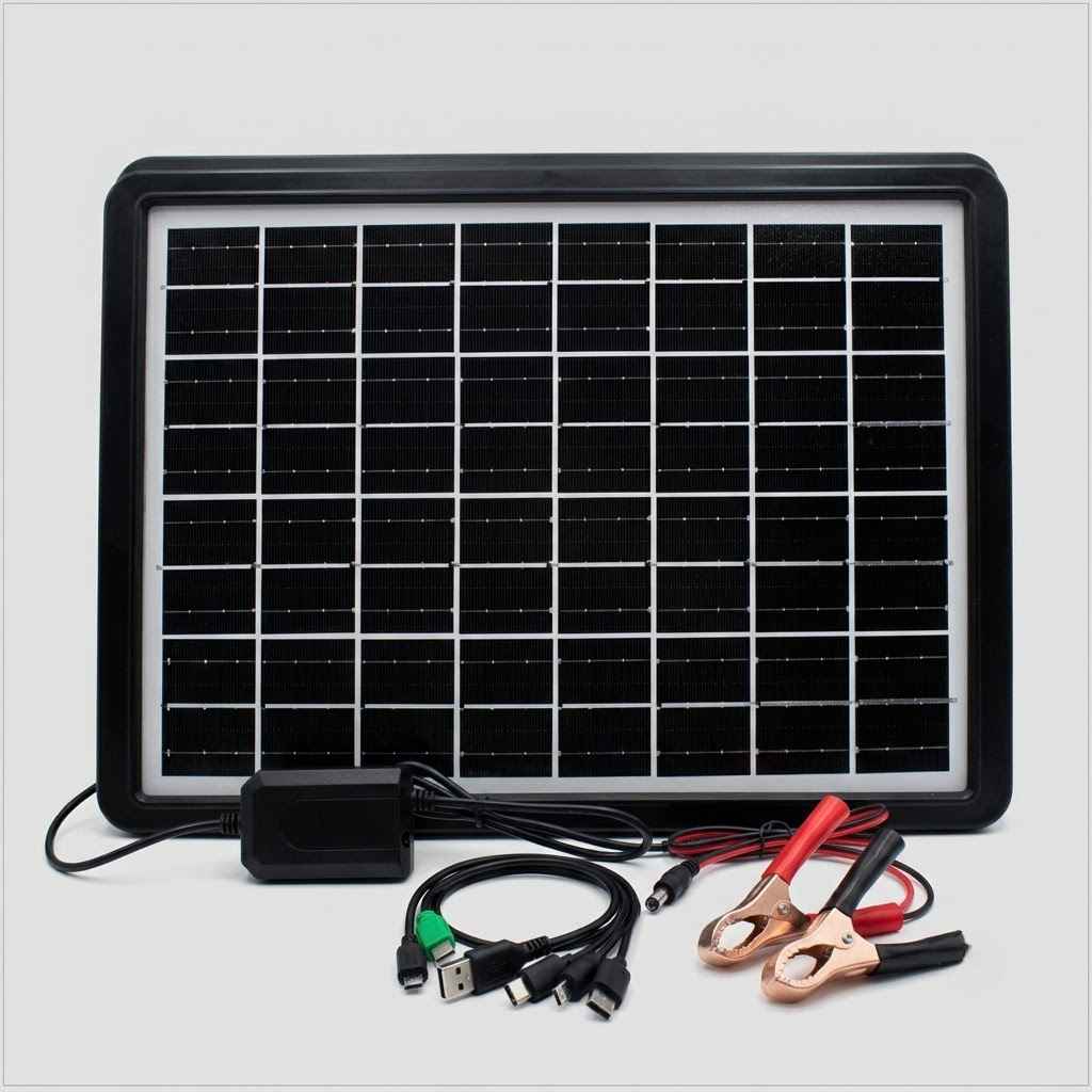 solarni panel 15W GD-120 — pregled