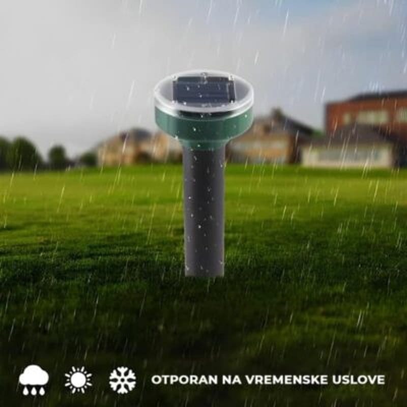 solarni rasterivač krtica i zmija — detalj 2