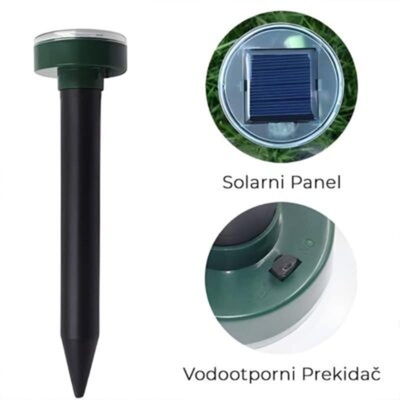 solarni rasterivač krtica i zmija — detalj 5