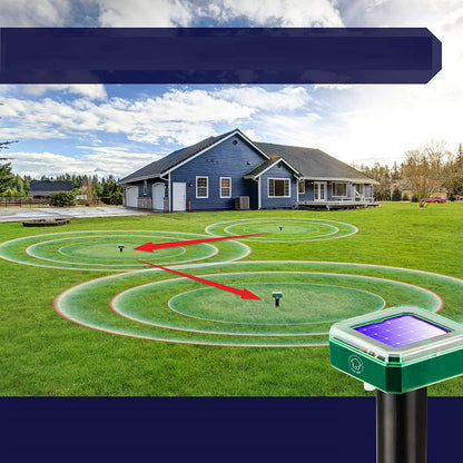 solarni rasterivač krtica i zmija — detalj 3