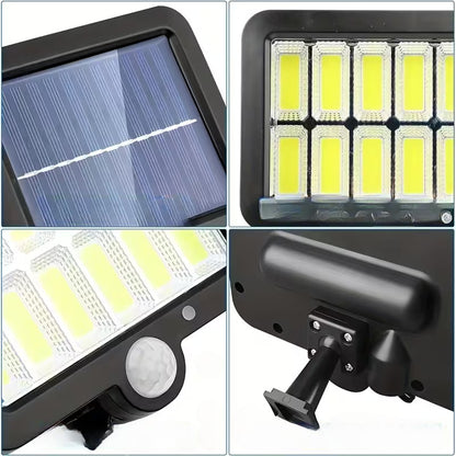 Solarni reflektor sa 128 LED dioda — detalj 2