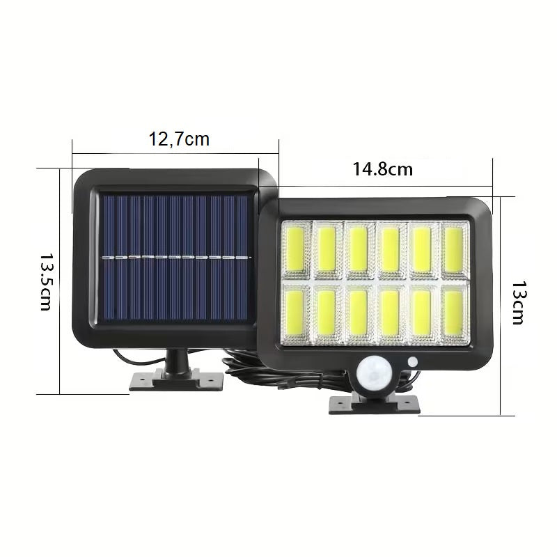 Solarni reflektor sa 128 LED dioda — detalj 5