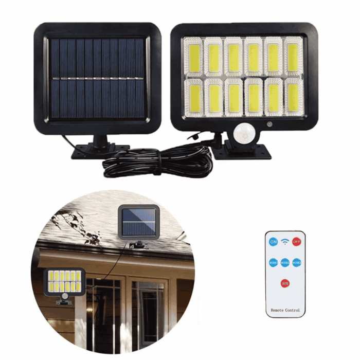 Solarni reflektor sa 128 LED dioda — detalj 6