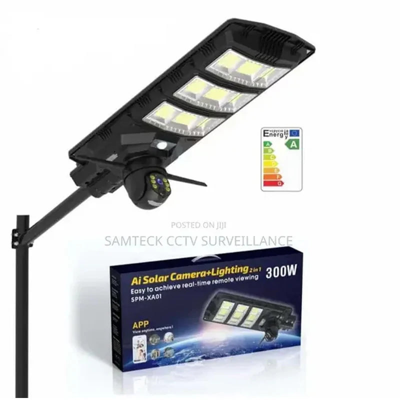 solarni reflektor sa 4G PTZ kamerom 2u1 — pregled