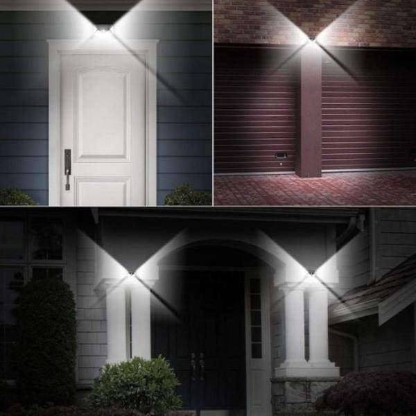 solarni reflektor 100 LED sa senzorom pokreta — detalj 4