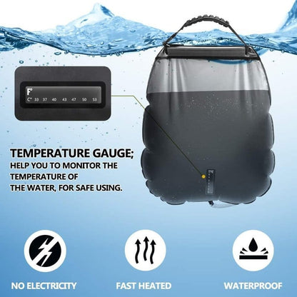 solarni tuš za kampovanje 20l — detalj 6