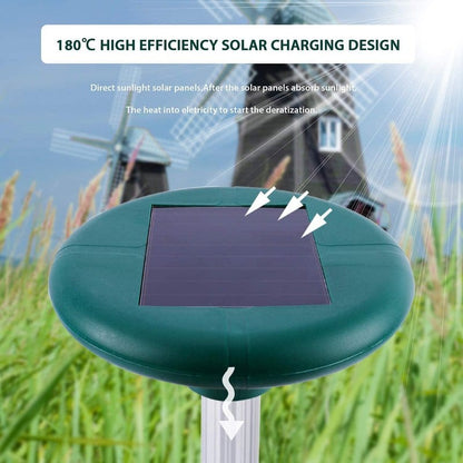 solarni rasterivač krtica i zmija — detalj 2