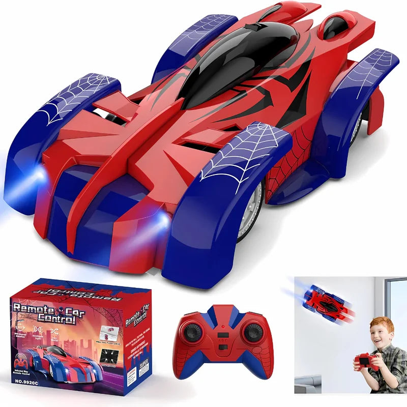 spiderman autić koji se penje po zidu — pregled