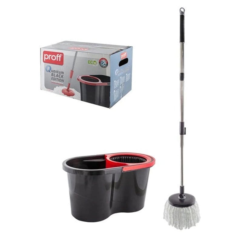 spin mop džoger crni — pregled