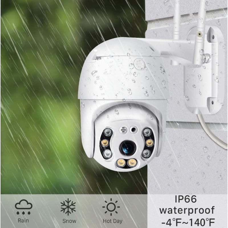 spoljna wifi kamera 360 rotirajuća — detalj 4
