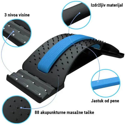 sprava za istezanje kičme — detalj 2