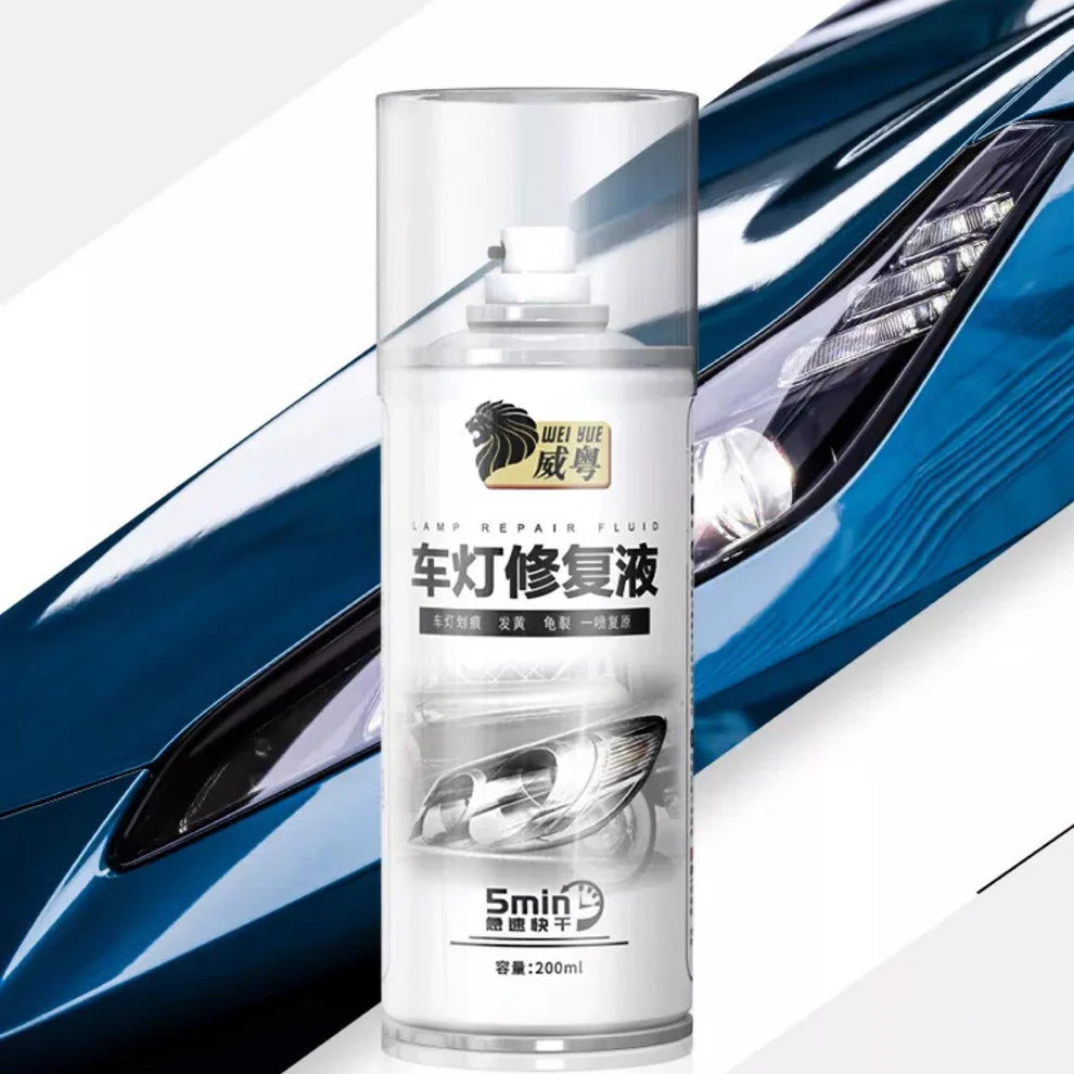 sprej za poliranje farova — detalj 4